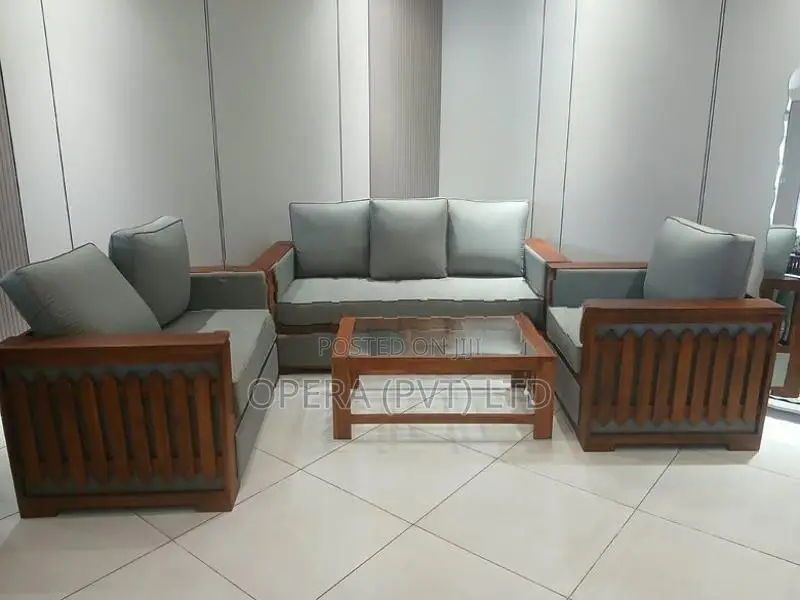 Teak Sofa 3+2+1