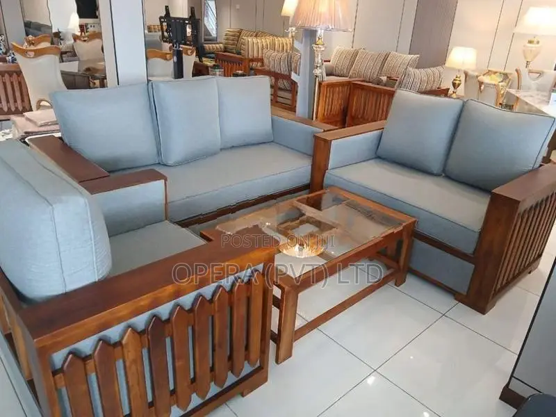 Teak Sofa 3+2+1