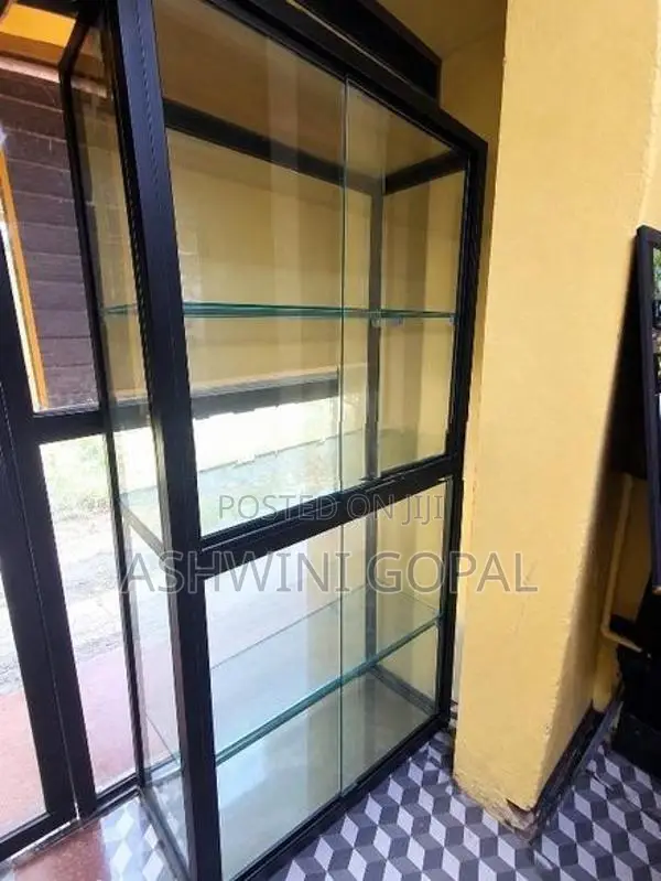 Aluminum Frame Glass Display Cabinet