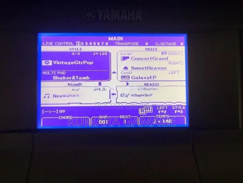 YAMAHA S670 Keyboard