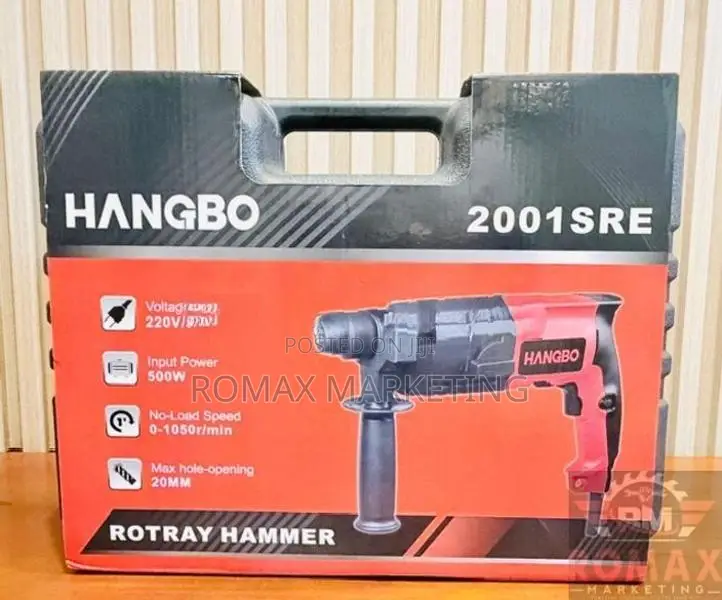 Hangbo 500W Rotary Hammer