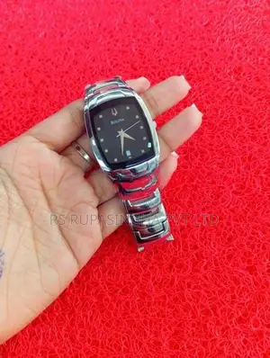 Bulova Silver Color Hand Watch