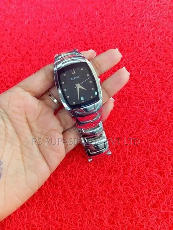 Bulova Silver Color Hand Watch