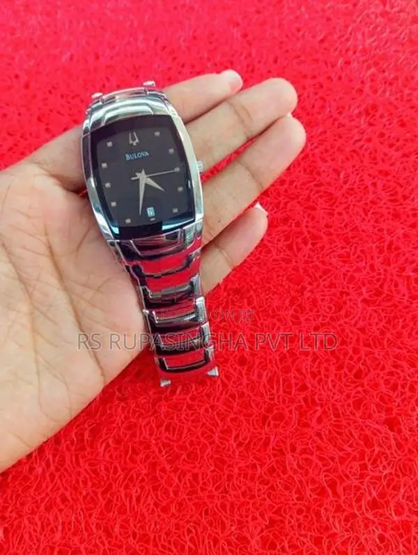 Bulova Silver Color Hand Watch