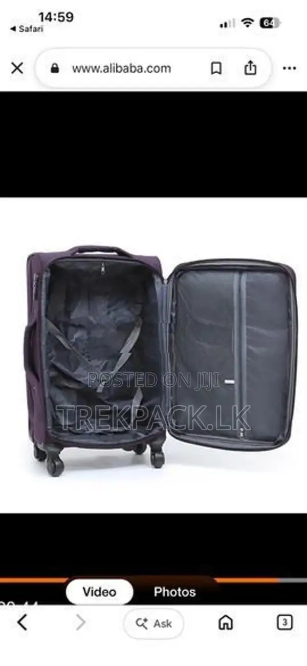 Wmbaoluo Fabric Flexible Luggage