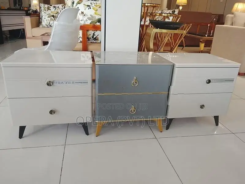 Stylish With Practical Bedside Cupboards
