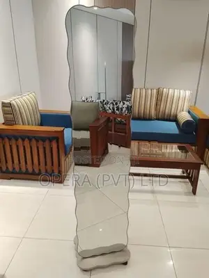 Wavy-Edged Floor Standing Mirrors