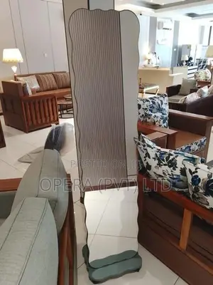 Wavy-Edged Floor Standing Mirrors