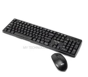 Marvo Ws005-BK Wireless Keyboard and Mouse Combo