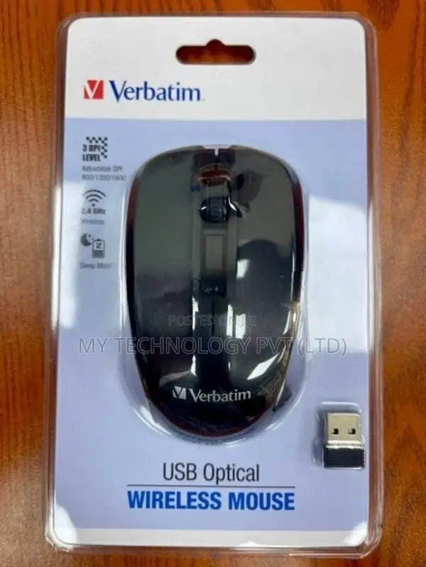 USB Optical Wireless Mouse|Verbatim