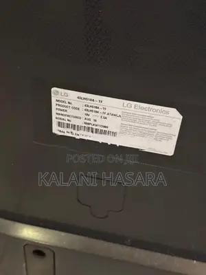 LG 43" LED TV