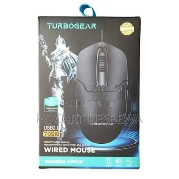 TURBOGEAR T0510 Business Office Wired Mouse