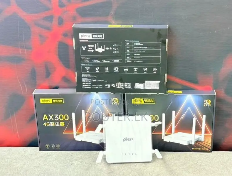 Unlock Home Router 4G 300MBPS Any Sim Plery AX300
