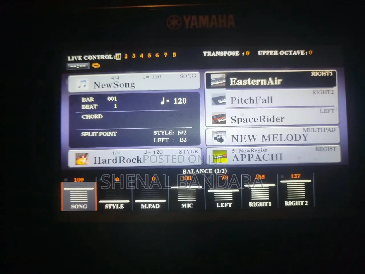 Yamaha PSR-S775 Professional Keyboard for Sale