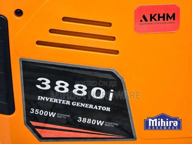 Silent inverter 3.8KW 3880i Petrol Engine Generator Light Weight