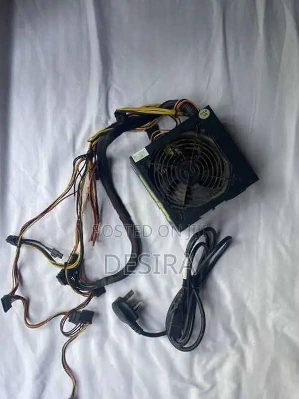 Delux 500W Power Supply Unit (PSU) - Tested With Working (With Cable)