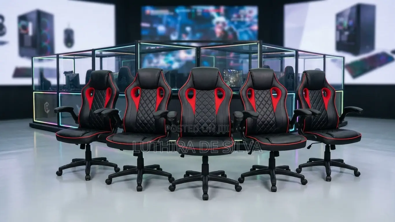 JP Imported Gaming Chair Red&Black Edition