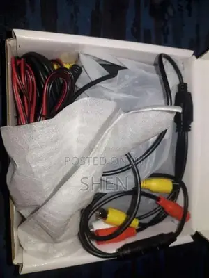 5" Color Display with Reverse Camera - 12v with Dual AV Input (Brand N