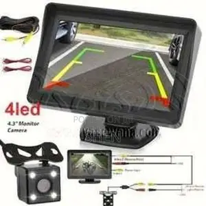 5" Color Display with Reverse Camera - 12v with Dual AV Input (Brand N