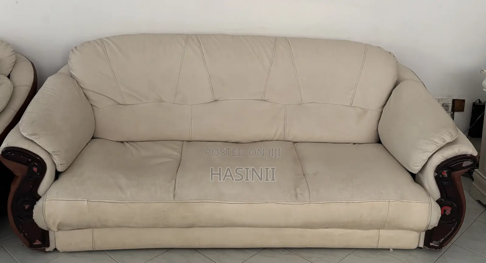 White Sofa Set