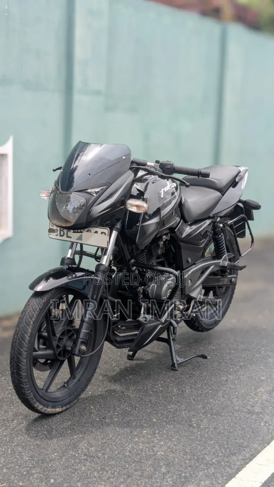 Bajaj Pulsar 180 2016 Black