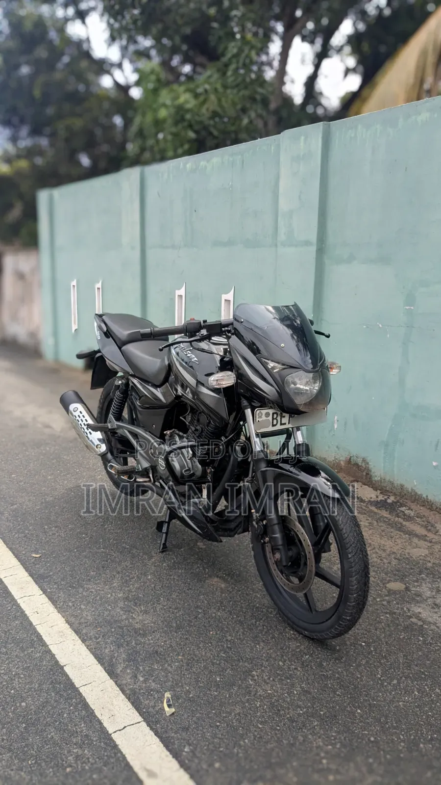 Bajaj Pulsar 180 2016 Black
