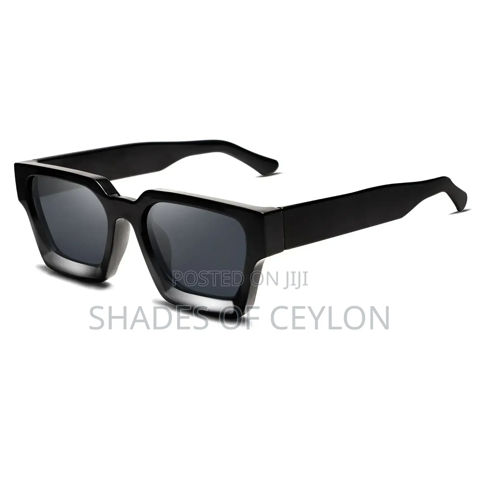 Millionaire" Style Square Sunglasses.
