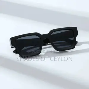 Millionaire" Style Square Sunglasses.