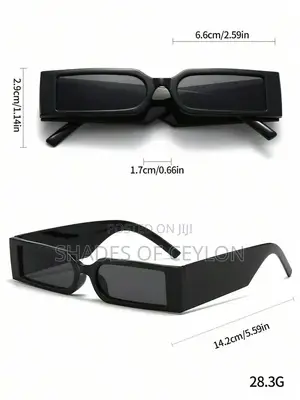 Retro Rectangular Sunglasses