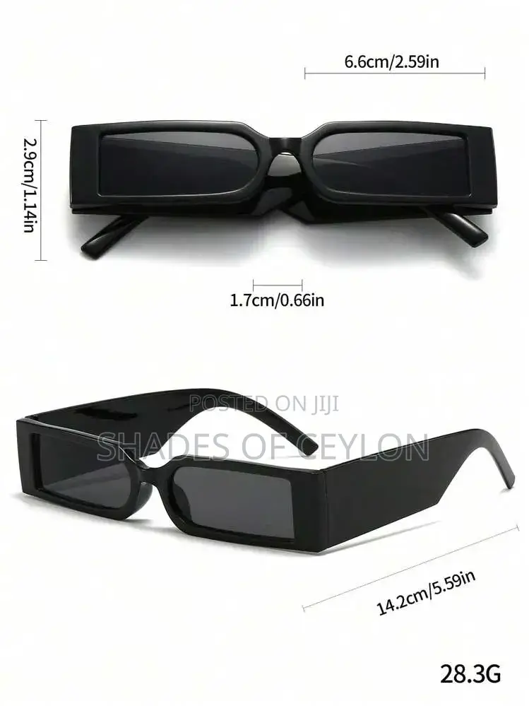 Retro Rectangular Sunglasses