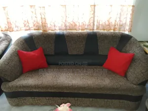 Used Sofa Black and Grey