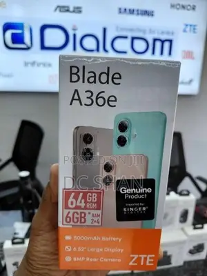 ZTE Blade A36E 64GB 2+4GB (Brand New)