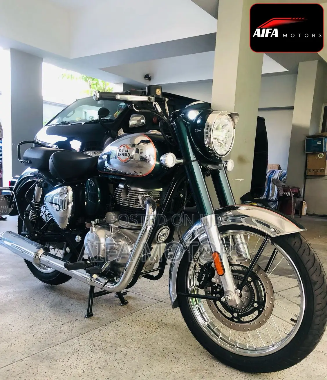 New Royal Enfield Classic 350 2026 Green