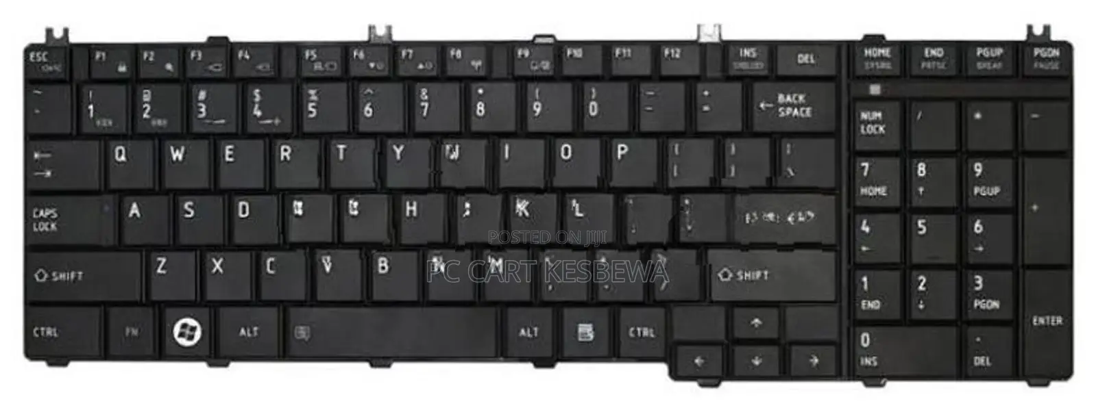 Toshiba C650 Laptop Keyboard
