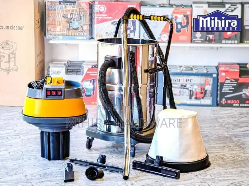 100L 3 motors x 1500 Watts Industrial Wet & Dry Vacuum Cleaner machine