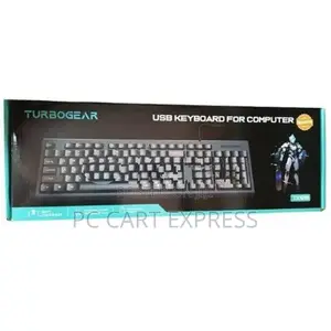 TURBOGEAR TK618 Business Office Wired Keyboard