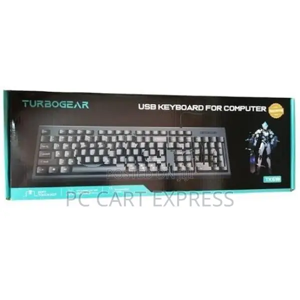 TURBOGEAR TK618 Business Office Wired Keyboard