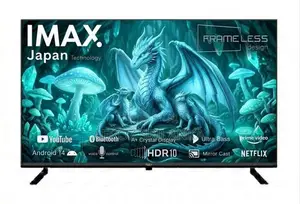 IMAX Frameless 50'' UHD Smart 4K Tv with bluetooth