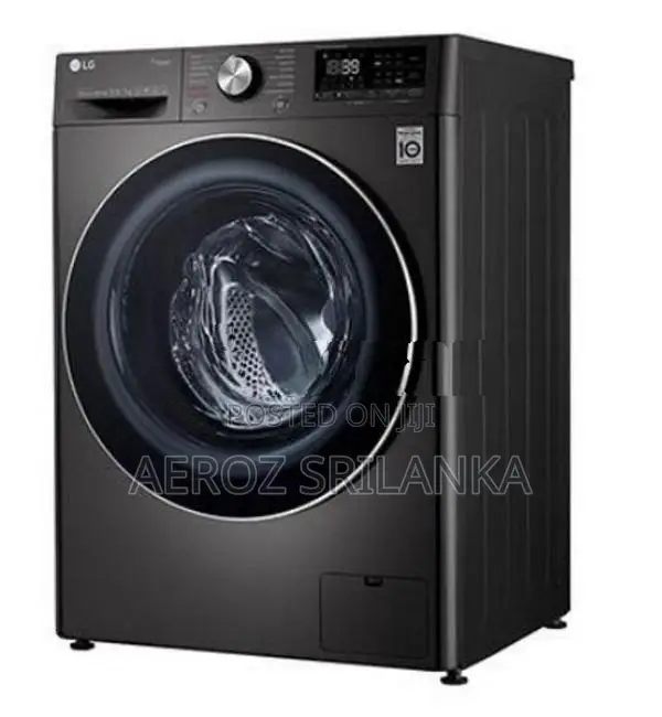 LG 9Kg Front Load Washer and Dryer Machine Platinum Black