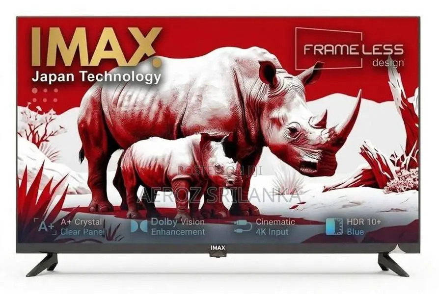 New IMAX Frameless FHD 32'' LED Tv