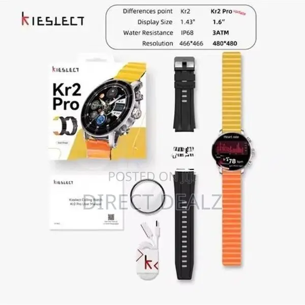 Kieslect Kr2 Pro AMOLED Smart Watch