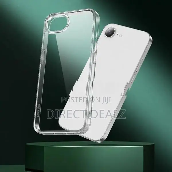 Green Lion Crystal Clear Case For iPhone 16E