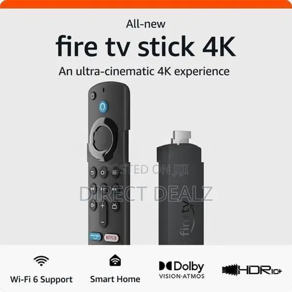 Amazon Fire TV Stick 4K Gen 2 - 2023 Model Includes Wi-Fi 6