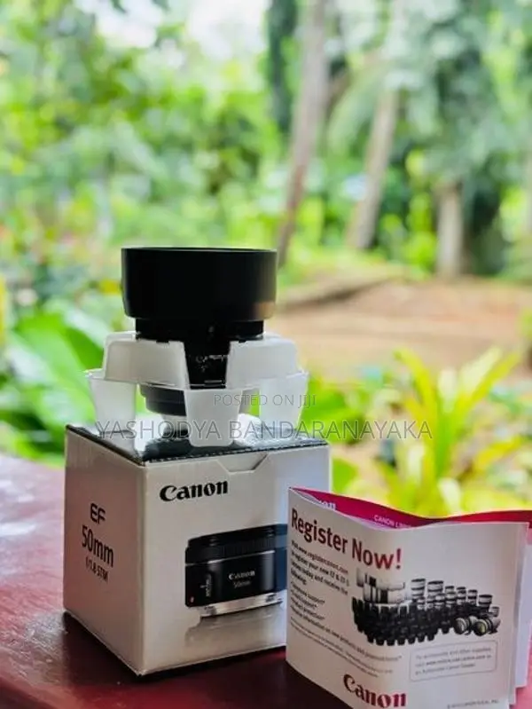 Canon EF Mount 50mm STM Lens