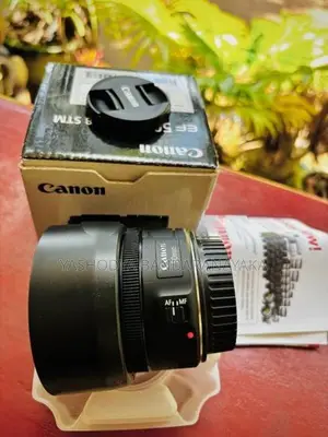 Canon EF Mount 50mm STM Lens