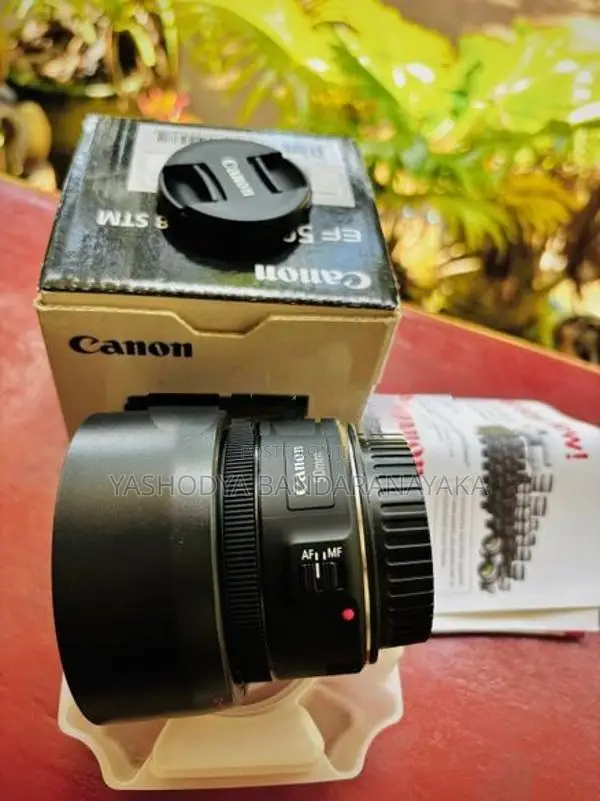 Canon EF Mount 50mm STM Lens