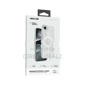 Green Lion MagSafe Crystal Clear Case for iPhone 16E