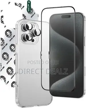 Green Lion 4 in 1 Defender Pack for iPhone 16 Pro Max