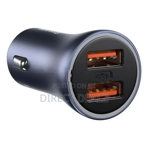 Baseus 40W Dual USB Ports Car Charger