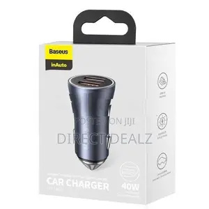 Baseus 40W Dual USB Ports Car Charger